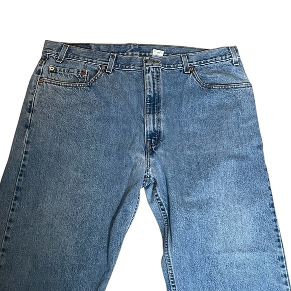 Vtg 90s LEVI LEVI’S 505 Men’s 42x30  Denim Jeans Medium Wash Classic Casual READ - Picture 2 of 13